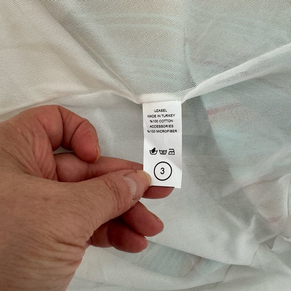 NWT My Beachy Side Uzasel Striped Sleeveless Dress Size 3 Tie Shoulders Pockets - Picture 10 of 13